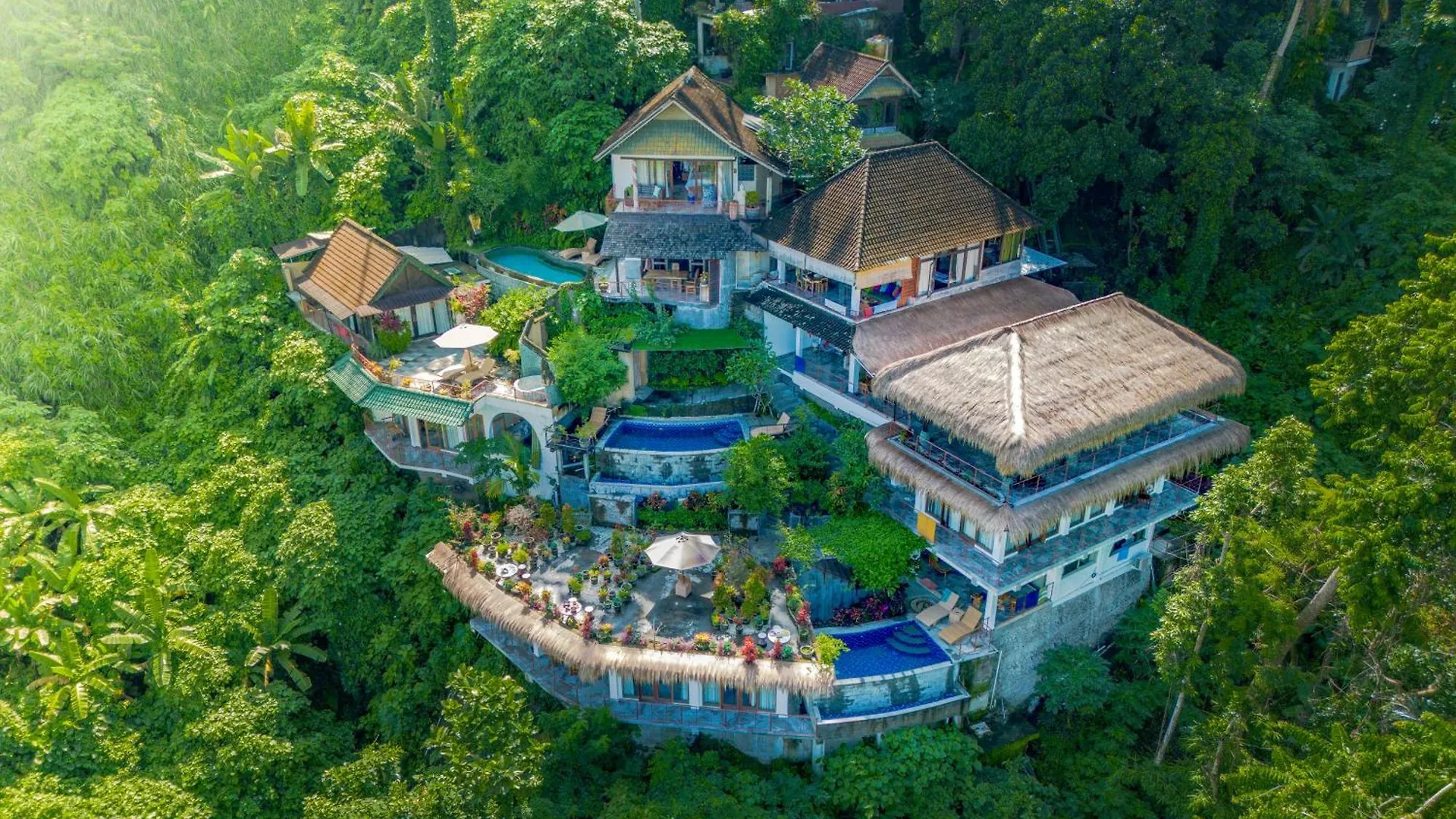 Heaven View 3 Bedroom Ubud Sayan location